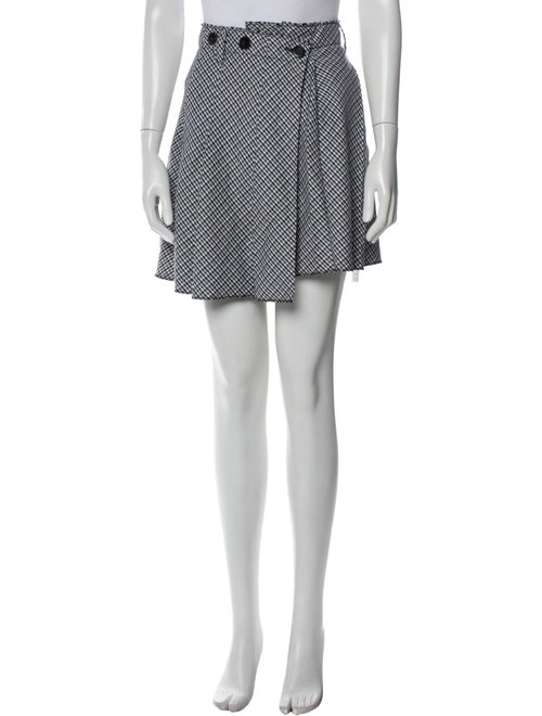 Maje Printed Mini Skirt