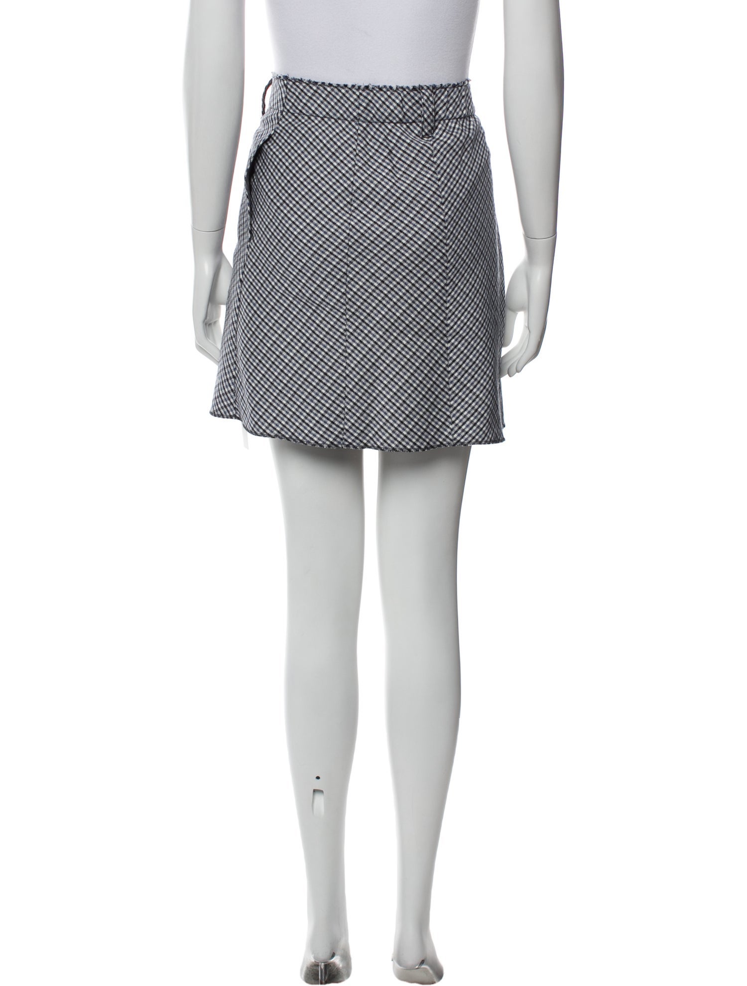 Maje Printed Mini Skirt