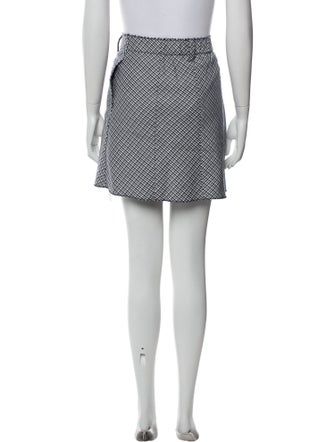 Maje Printed Mini Skirt