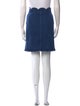 Maje Scalloped Accent Knee-Length Skirt