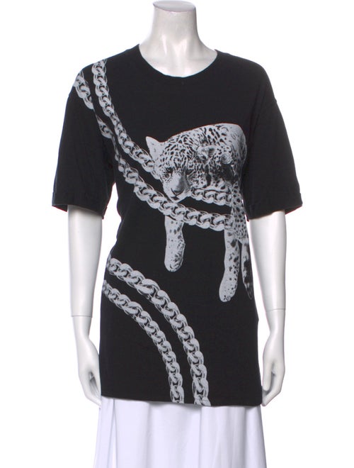 Maje Graphic Print Crew Neck T-Shirt