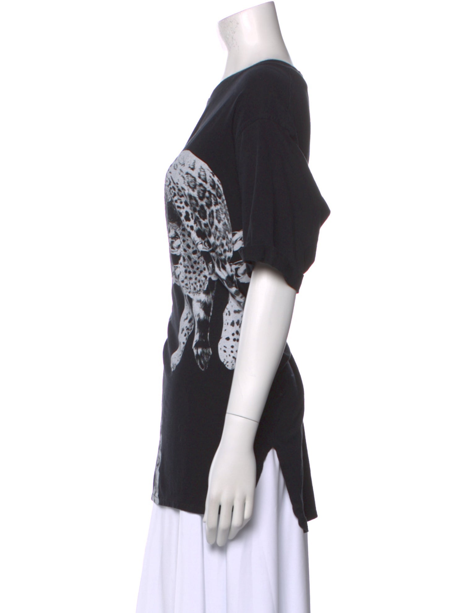 Maje Graphic Print Crew Neck T-Shirt