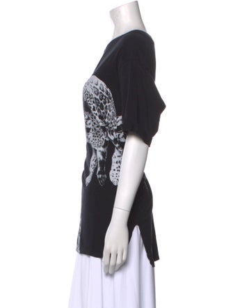 Maje Graphic Print Crew Neck T-Shirt