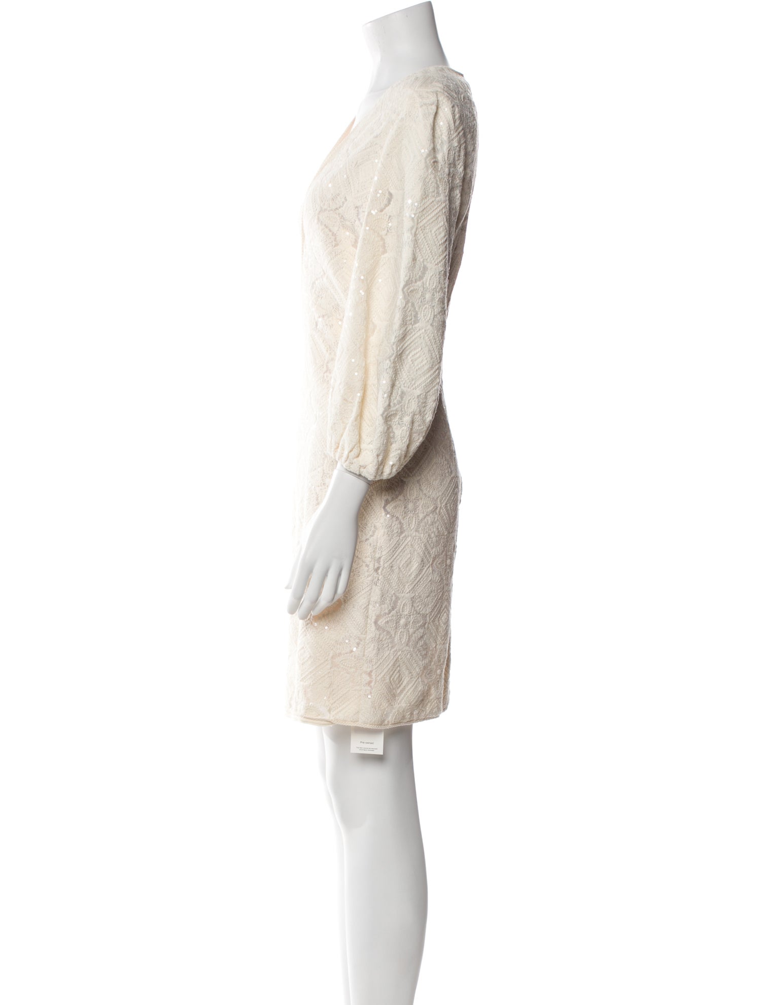 Maje Lace Pattern Mini Dress w/ Tags