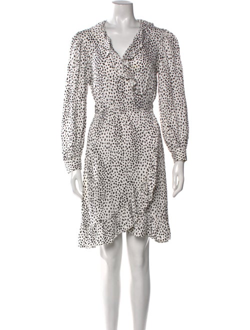 Maje Printed Knee-Length Dress