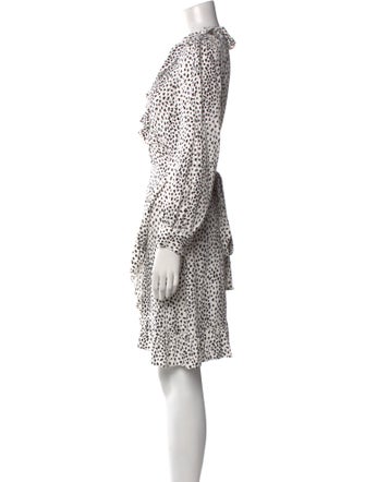 Maje Printed Knee-Length Dress