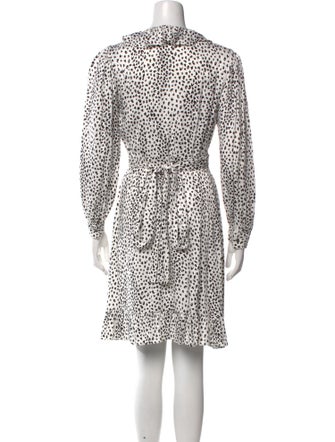 Maje Printed Knee-Length Dress