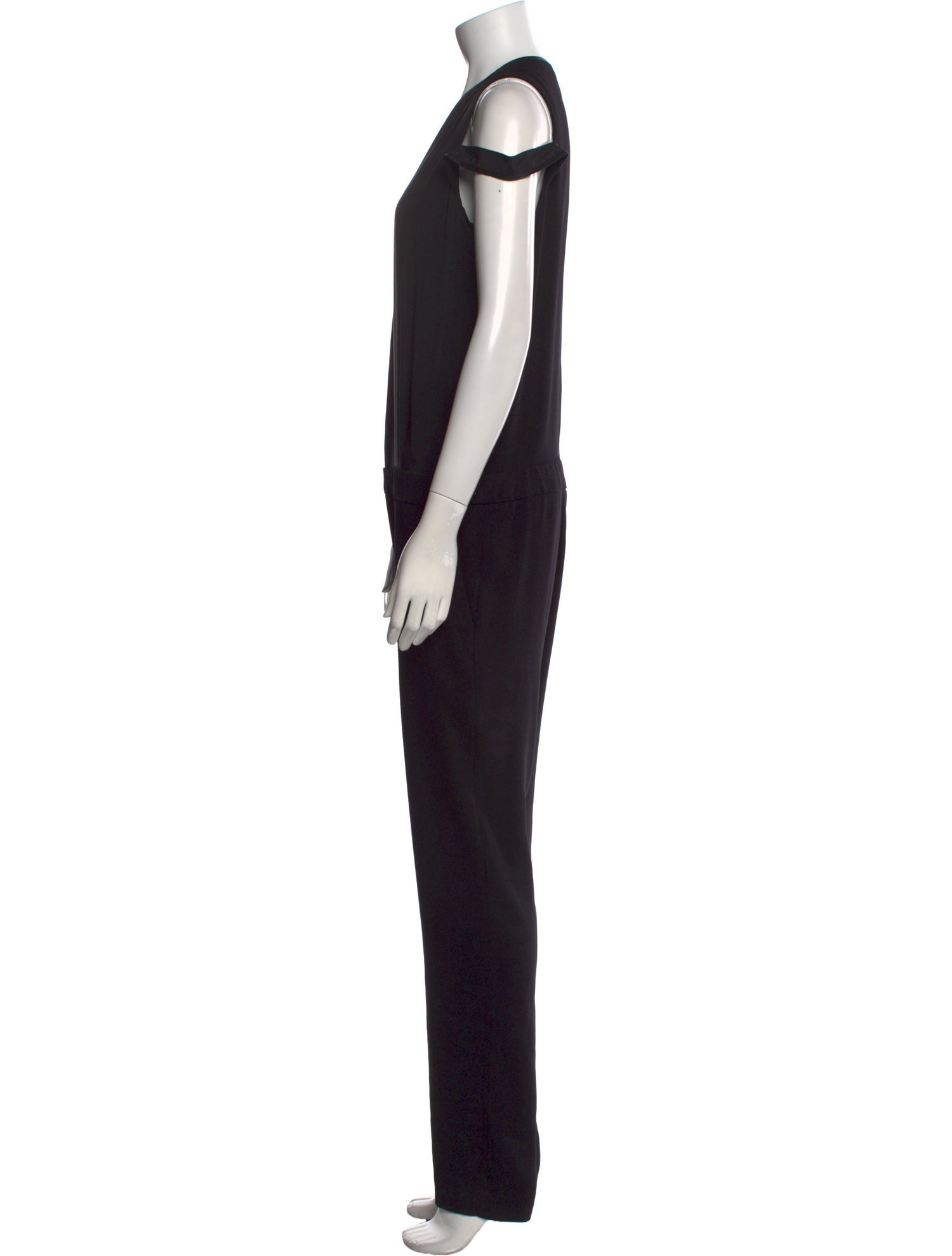 Maje V-Neck Jumpsuit