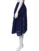Maje Lace Pattern Knee-Length Skirt