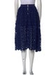Maje Lace Pattern Knee-Length Skirt