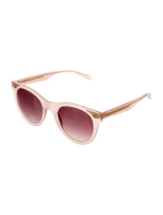 Maje Round Gradient Sunglasses