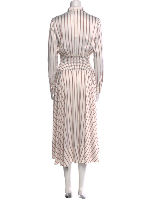 Maje Striped Long Dress