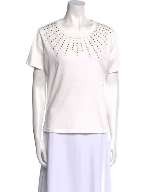 Maje Scoop Neck Short Sleeve T-Shirt