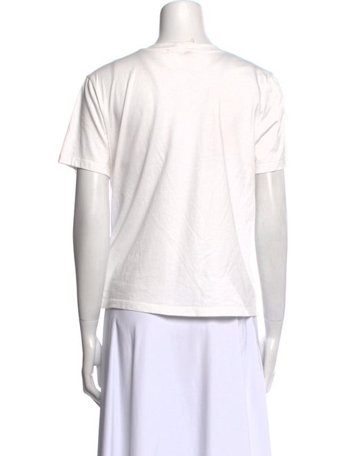 Maje Scoop Neck Short Sleeve T-Shirt