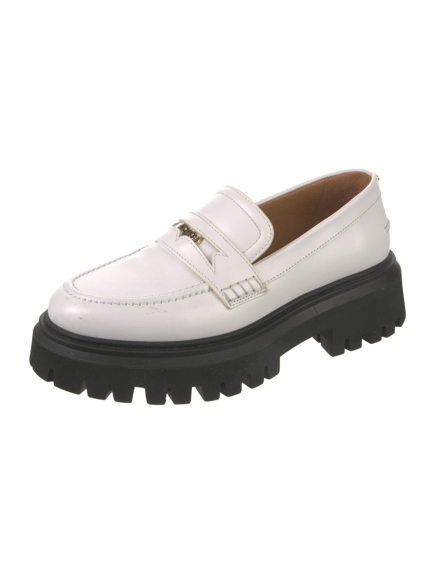 Maje Leather Loafers