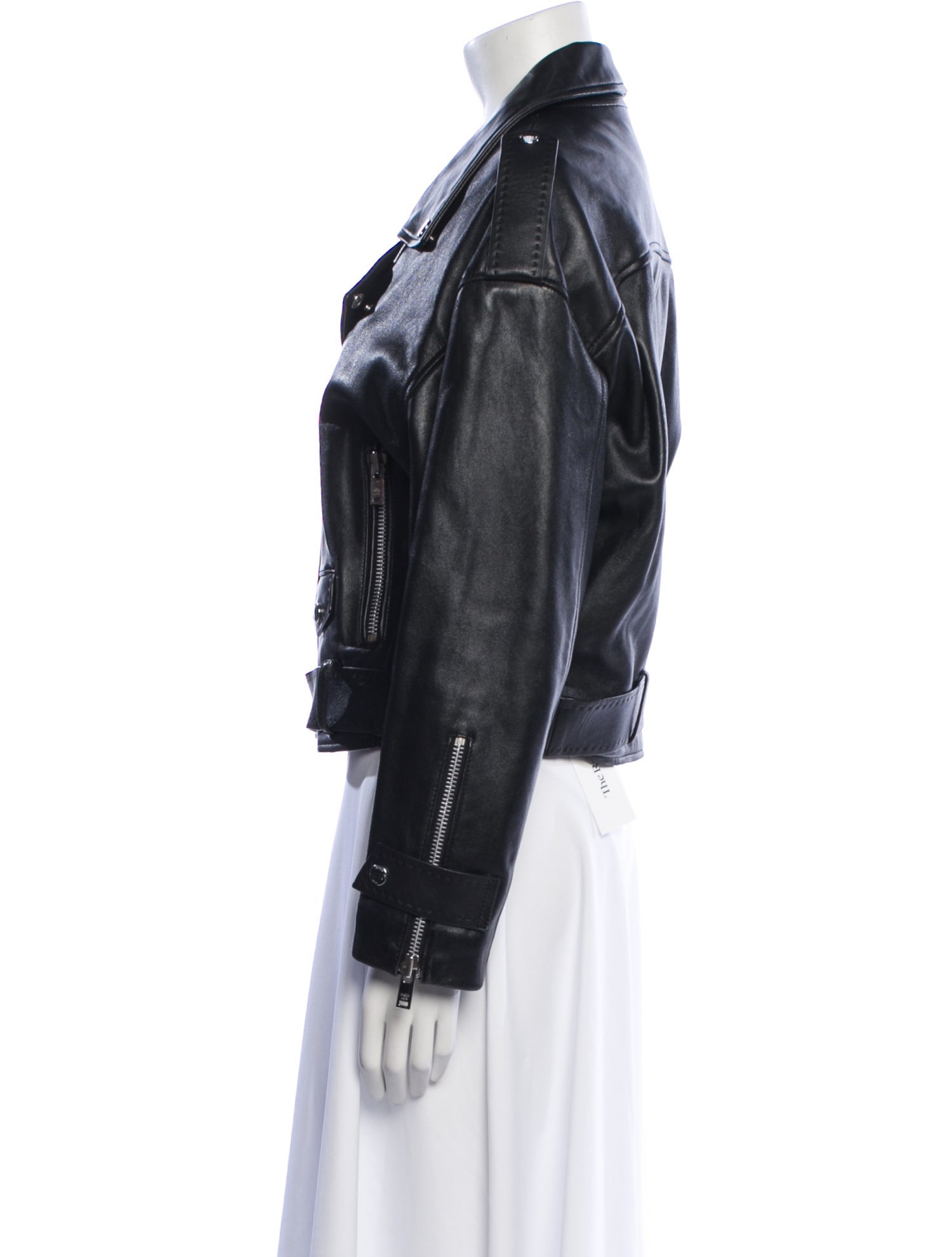 Maje Leather Biker Jacket