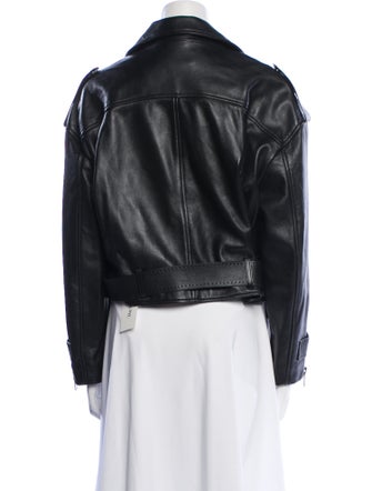 Maje Leather Biker Jacket