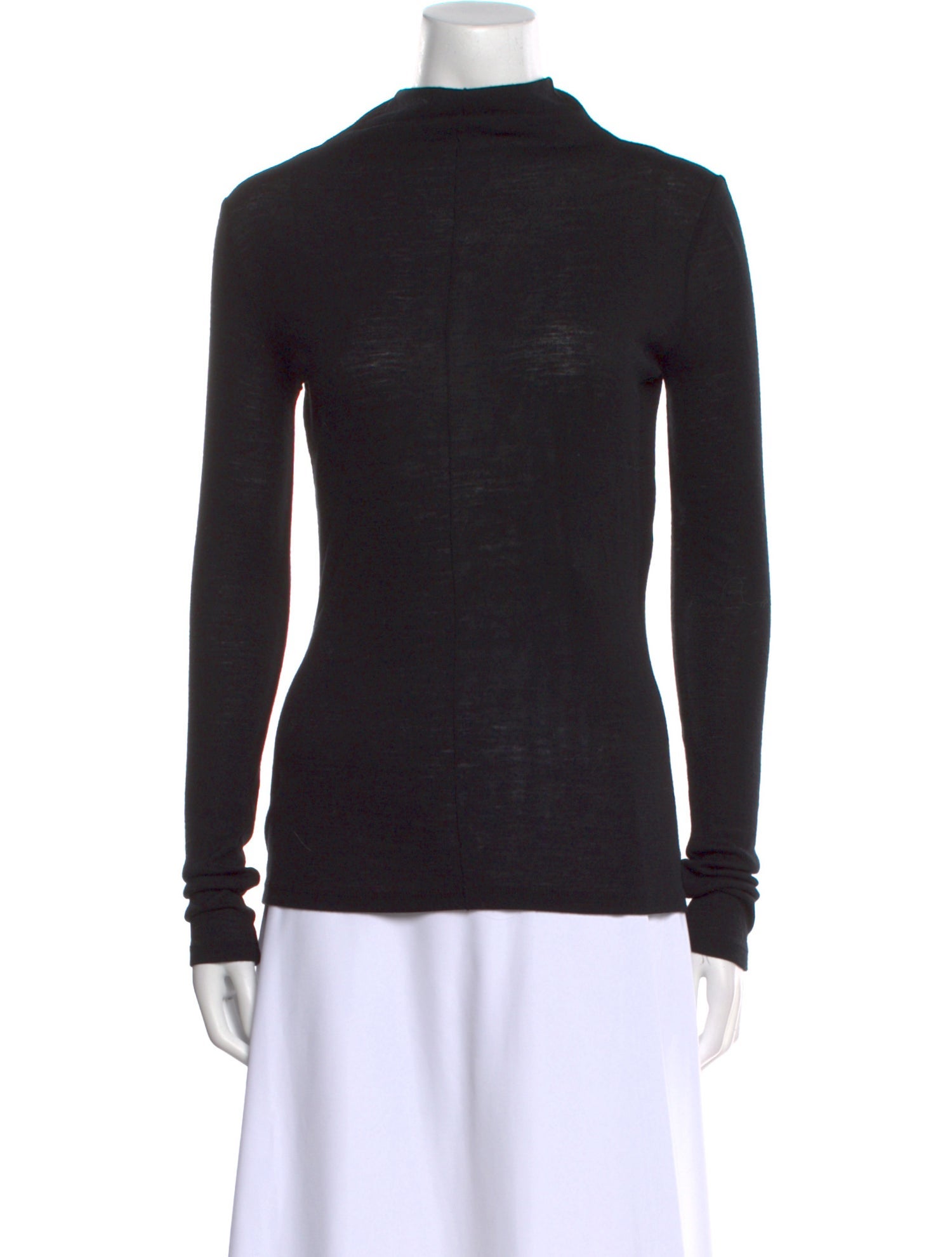 Maje Mock Neck Sweater
