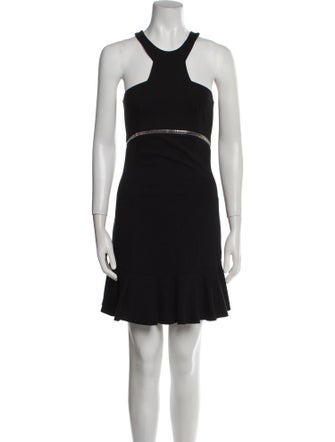 Maje Halterneck Mini Dress