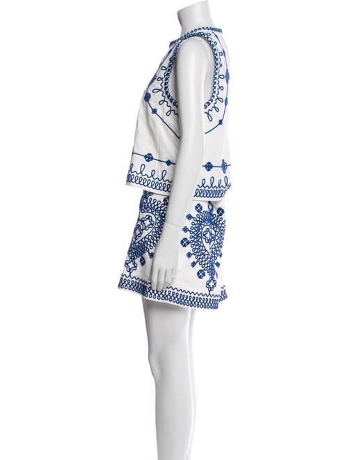 Maje Printed Skirt Set