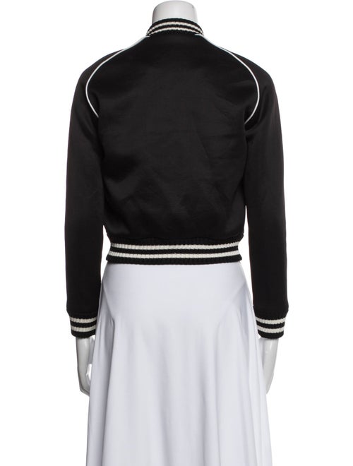 Maje Floral Print Bomber Jacket