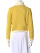 Maje Colorblock Pattern Sweater