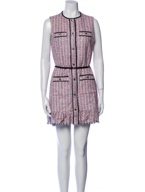 Maje Printed Mini Dress