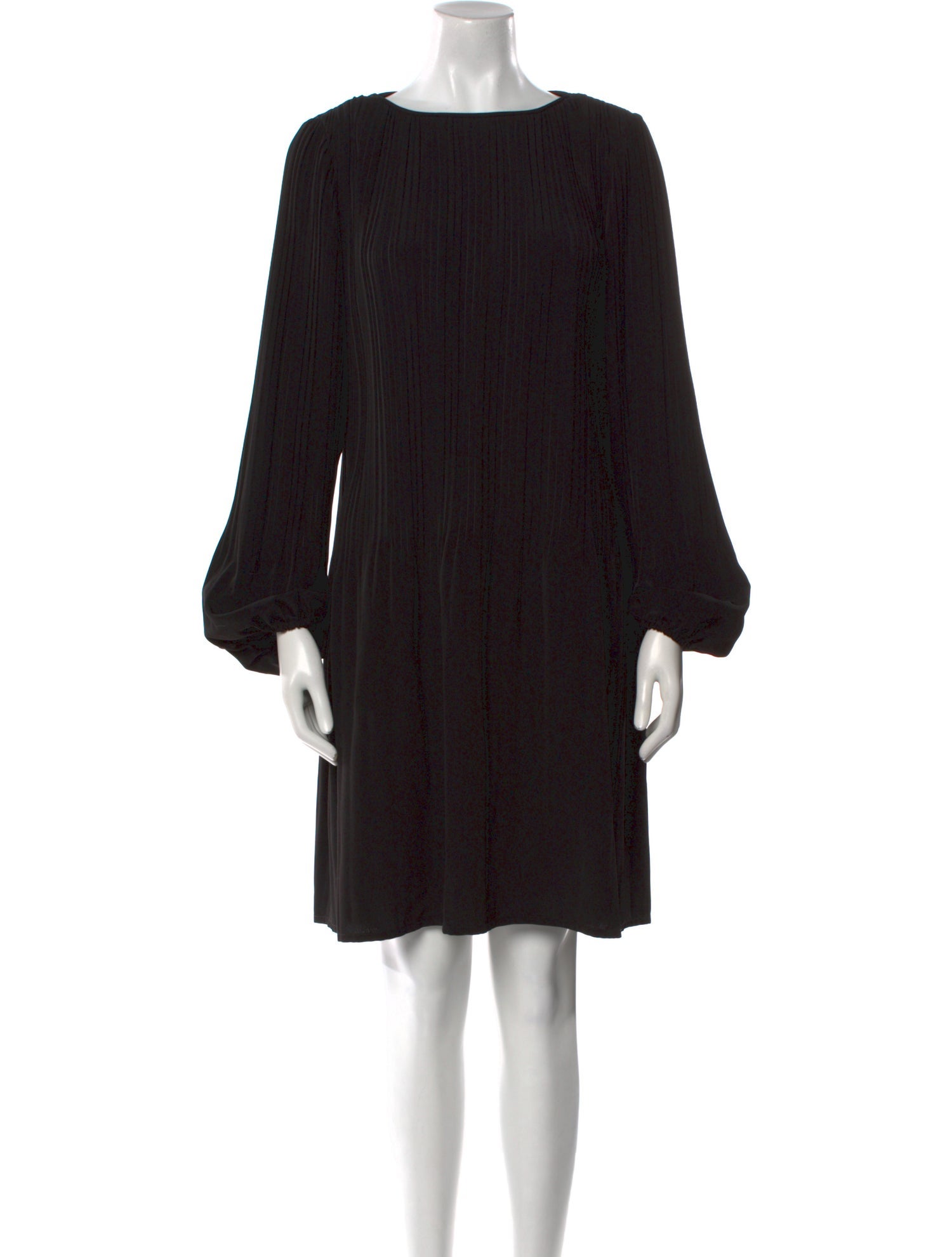 Maje Bateau Neckline Knee-Length Dress