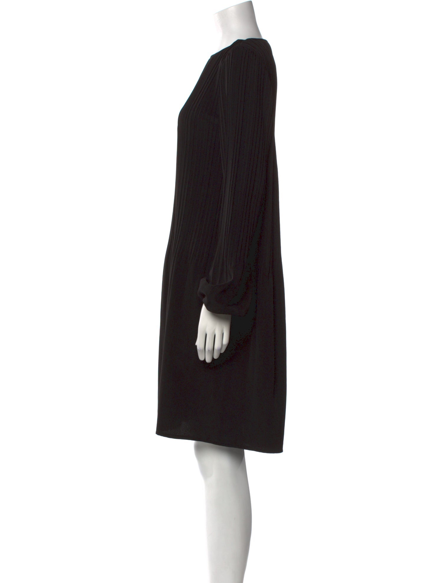 Maje Bateau Neckline Knee-Length Dress