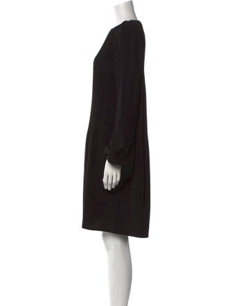 Maje Bateau Neckline Knee-Length Dress