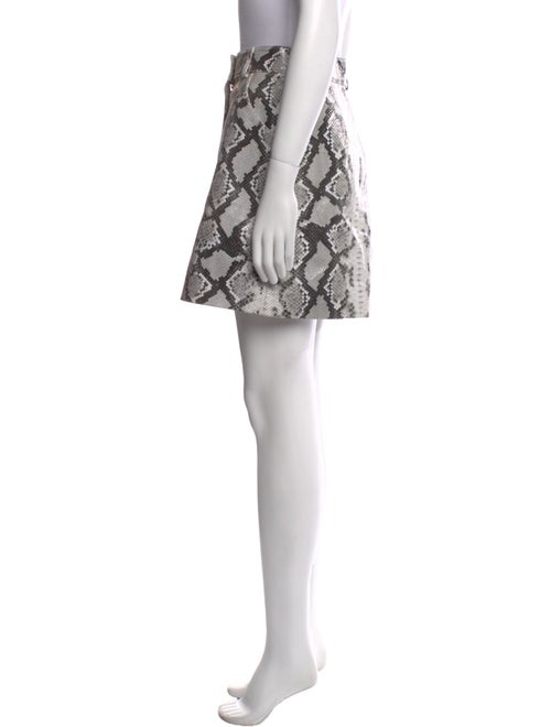 Maje Leather Mini Skirt