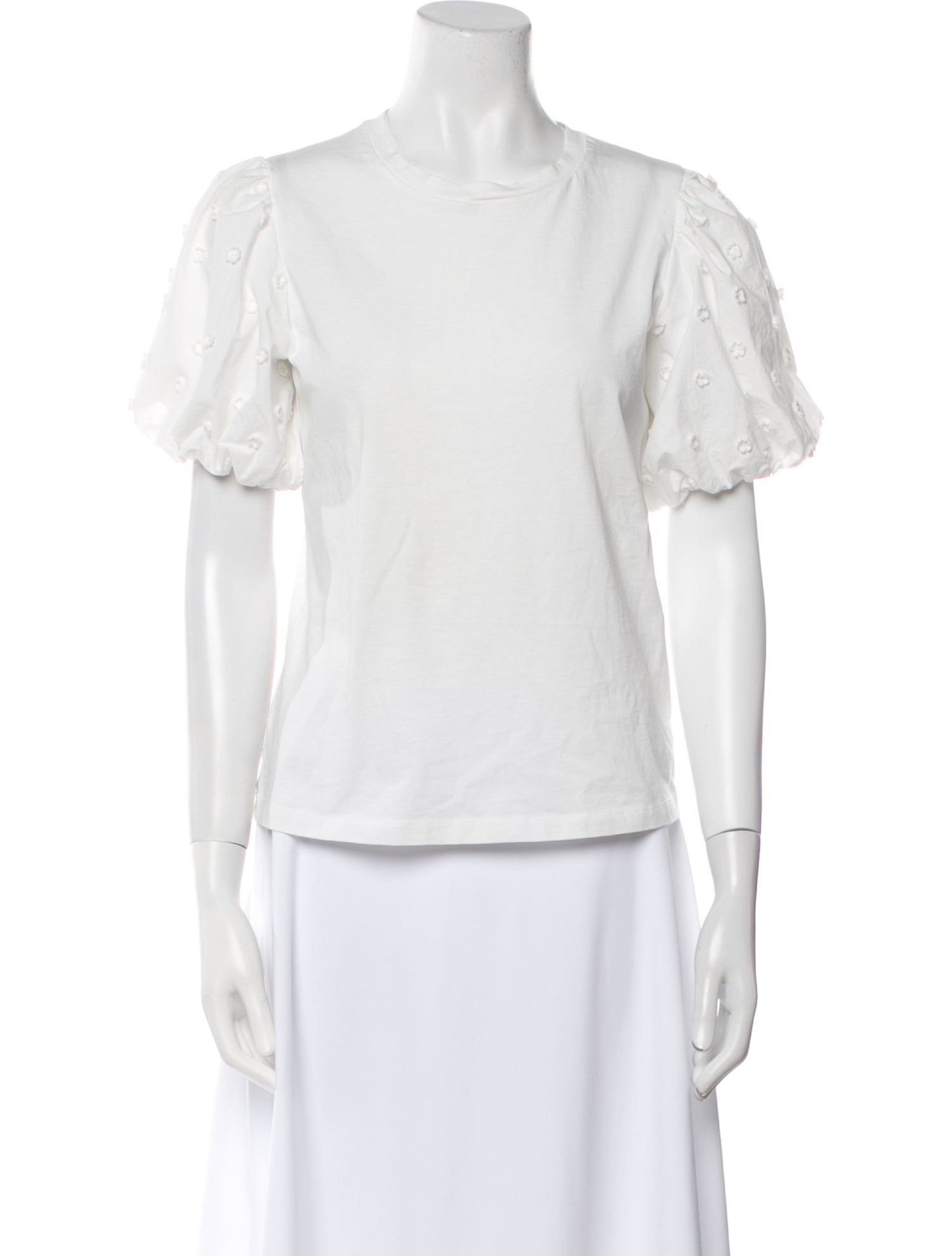 Maje Crew Neck Short Sleeve T-Shirt