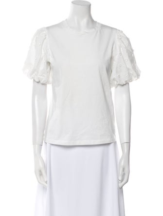 Maje Crew Neck Short Sleeve T-Shirt