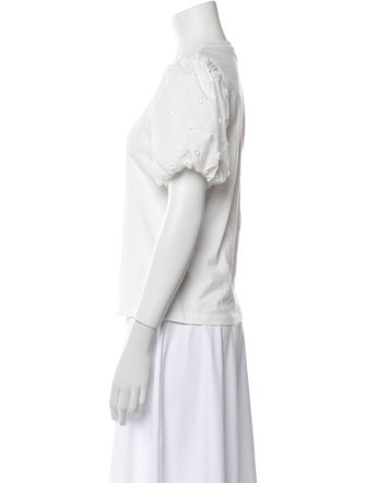 Maje Crew Neck Short Sleeve T-Shirt