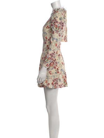 Maje Silk Floral Print Romper