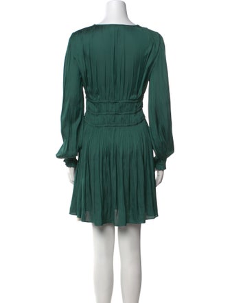 Maje V-Neck Mini Dress