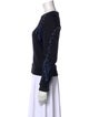 Maje Crew Neck Long Sleeve Sweatshirt