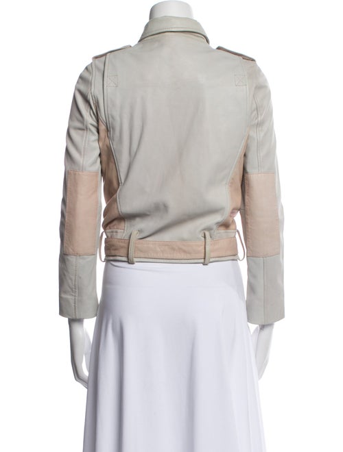 Maje Leather Biker Jacket