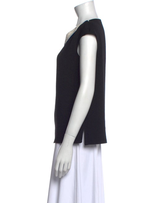 Maje V-Neck Short Sleeve Top