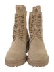 Maje Suede Lace-Up Boots