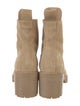 Maje Suede Lace-Up Boots