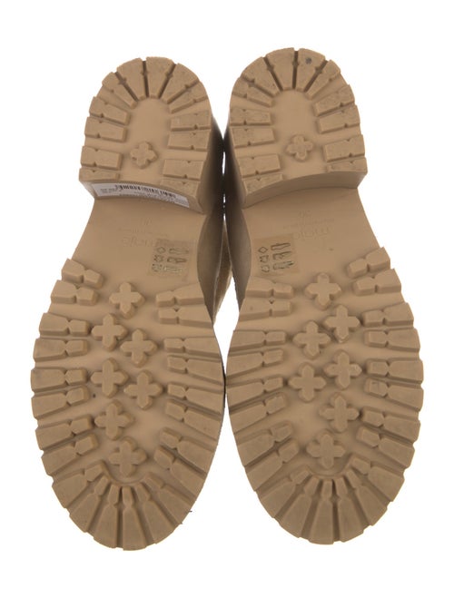 Maje Suede Lace-Up Boots