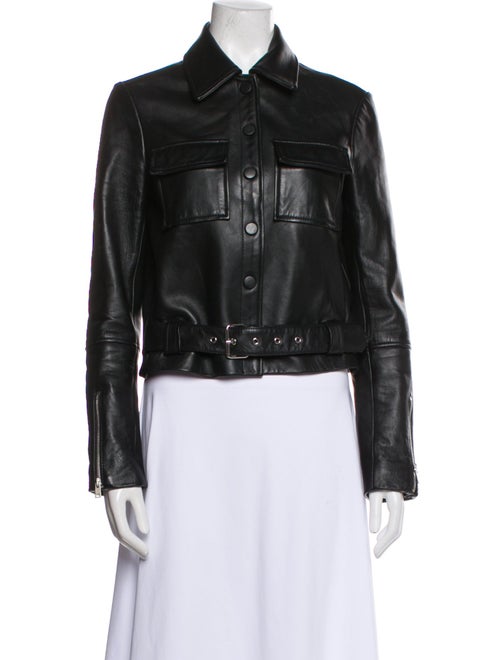 Maje Leather Biker Jacket