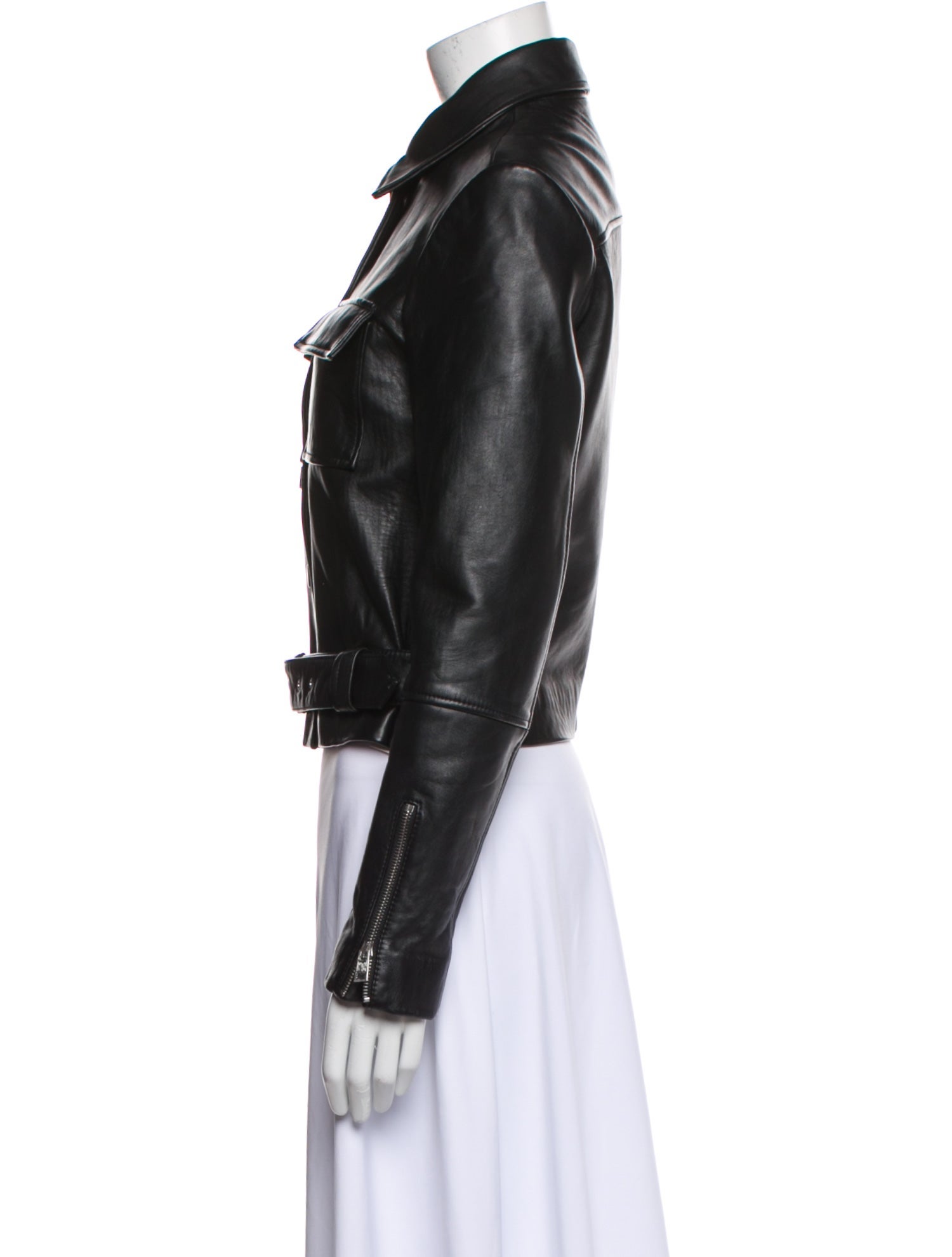 Maje Leather Biker Jacket