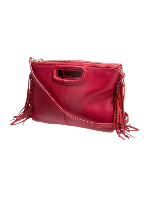 Maje Leather Crossbody Bag