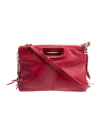 Maje Leather Crossbody Bag