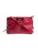 Maje Leather Crossbody Bag