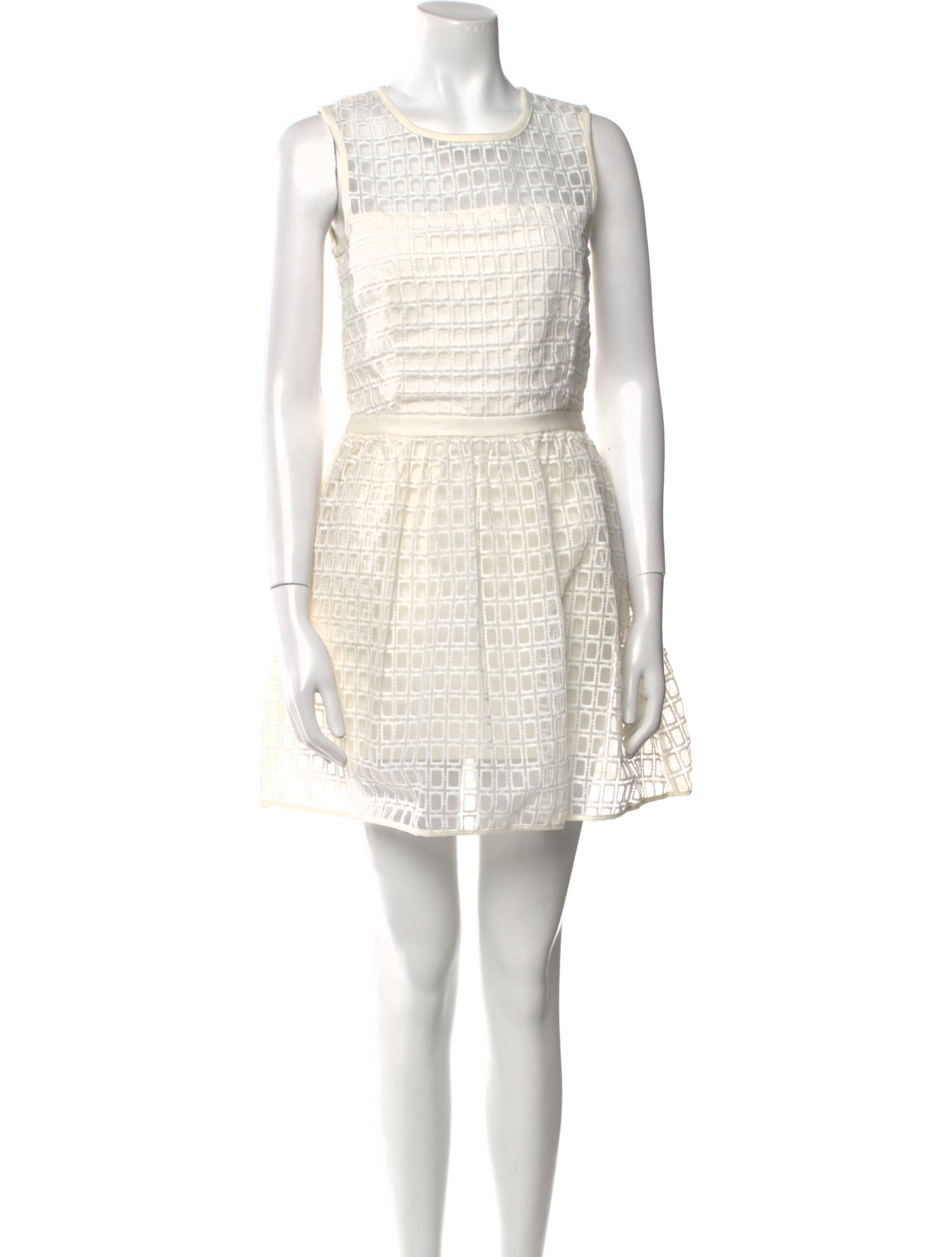 Maje Printed Mini Dress