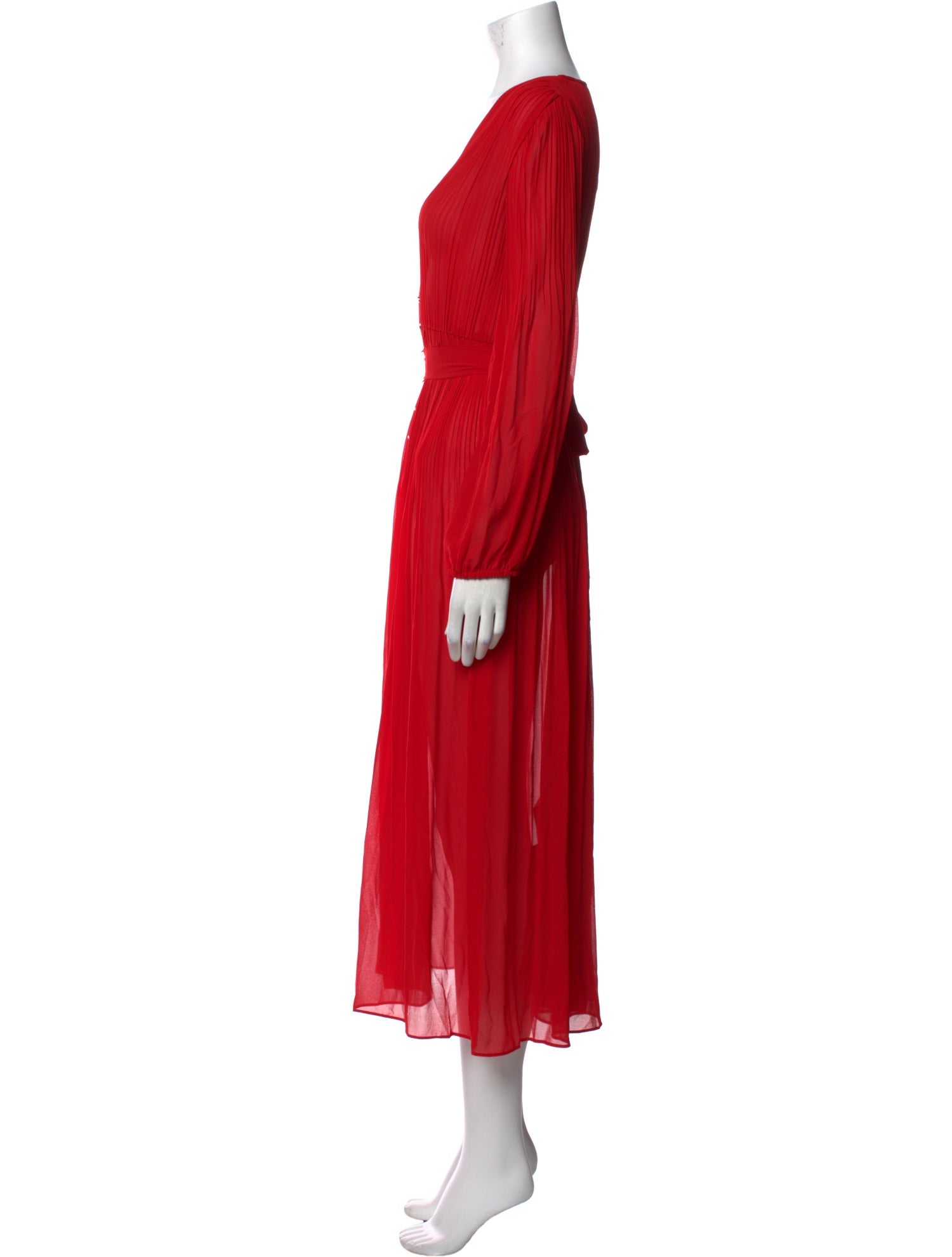 Maje V-Neck Long Dress w/ Tags