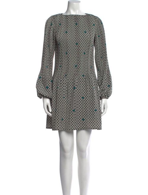 Maje Printed Mini Dress